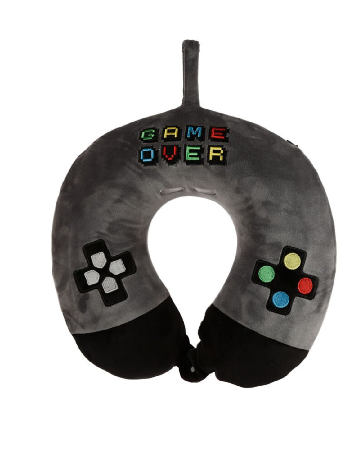 Relaxeazzz Plush Memory Foam Travel Pillow - Game Over
