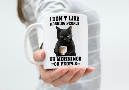Not a morning person mug