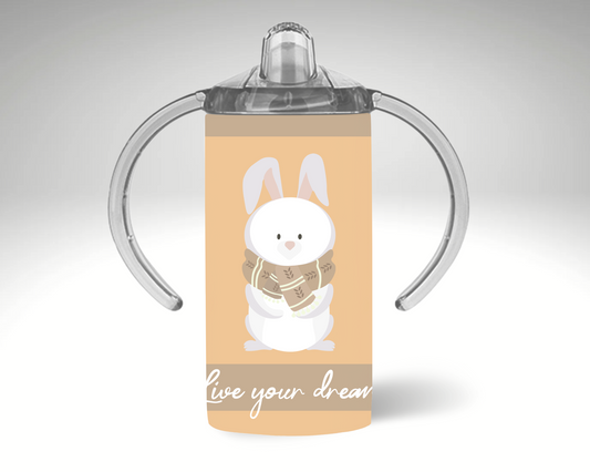 12oz sippy cups - Live your dream
