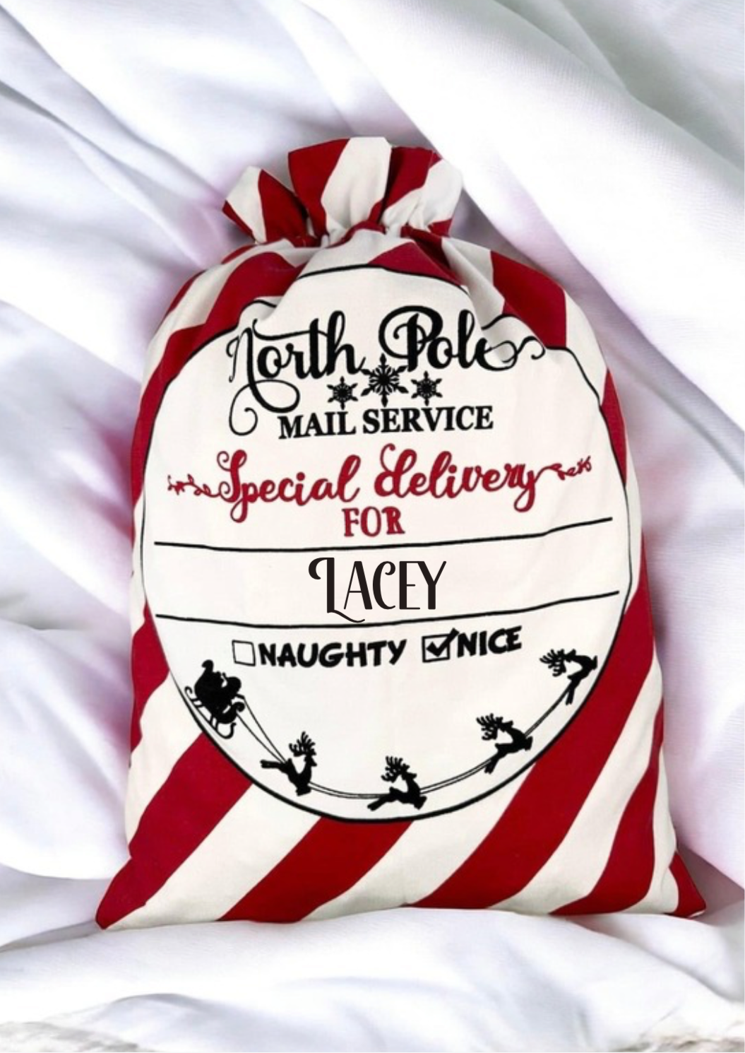 Personilised Santa sacks