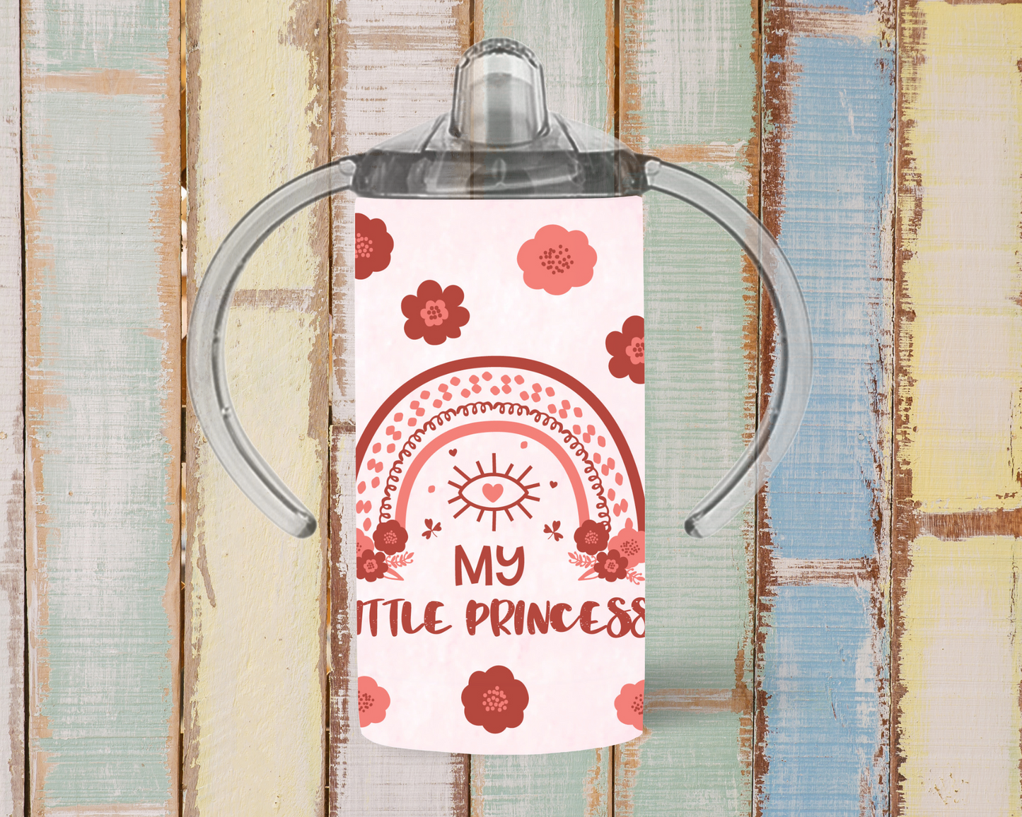 12oz sippy cup - My little princess