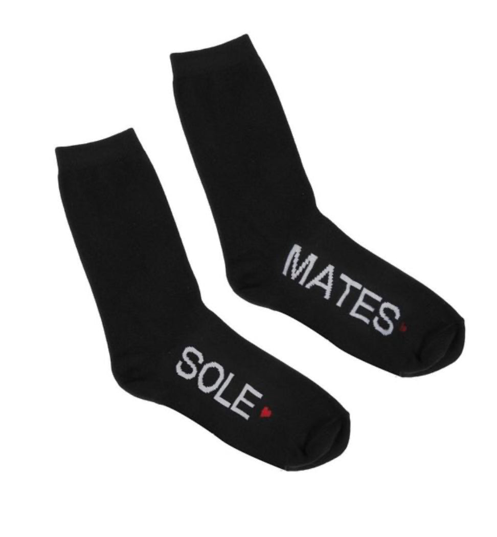 True Valentine Set of Socks -His Soul Mate Socks