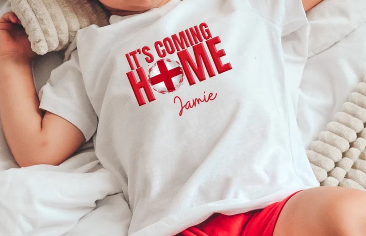 It’s coming home football top - kids