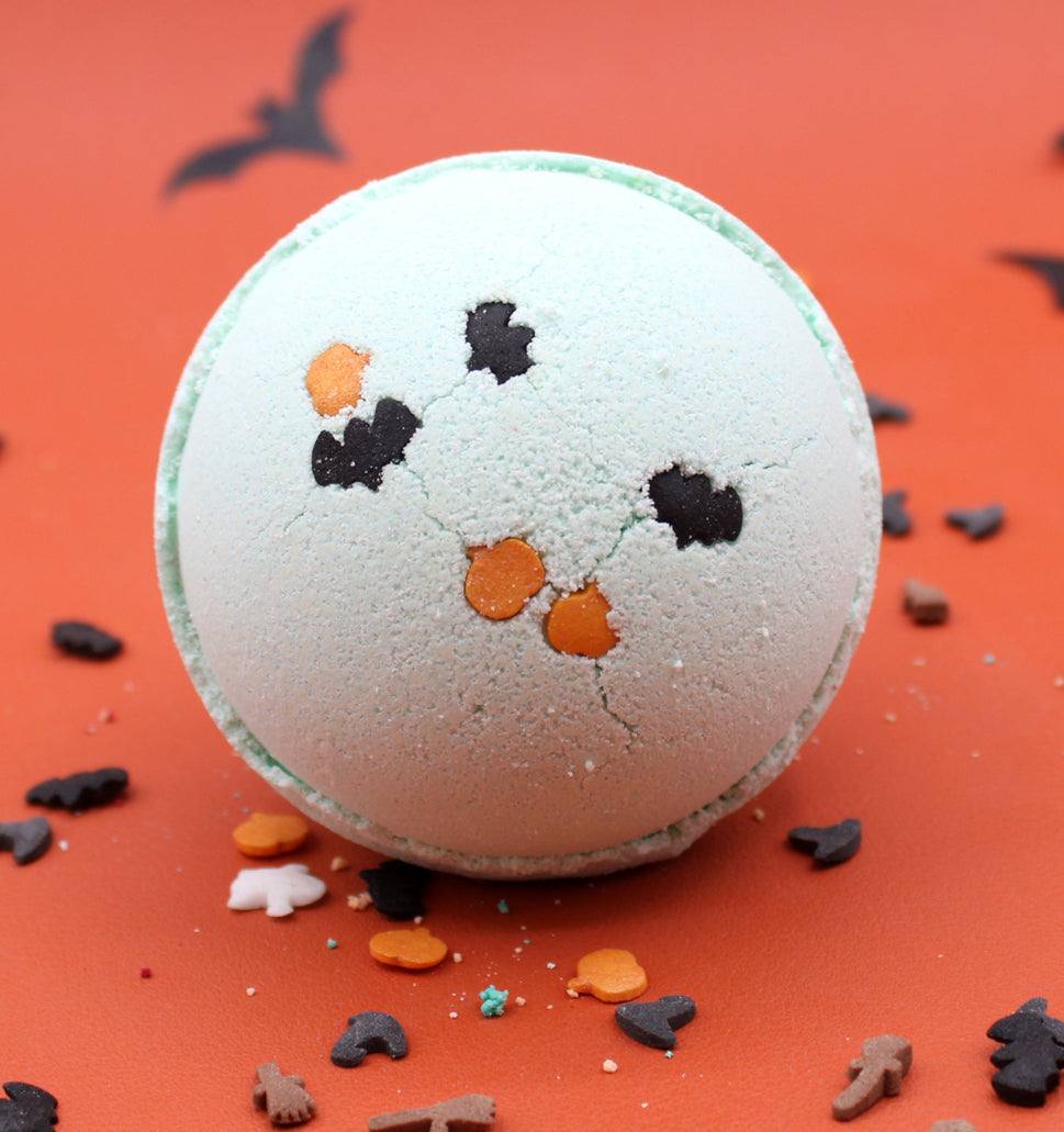 Halloween bath bombs