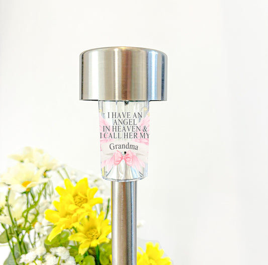 Solar light - Angel in Heaven - Pink