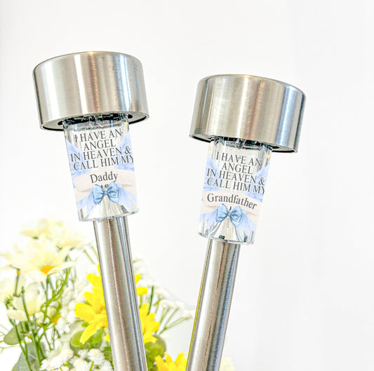 Solar light - Angel in Heaven - Blue