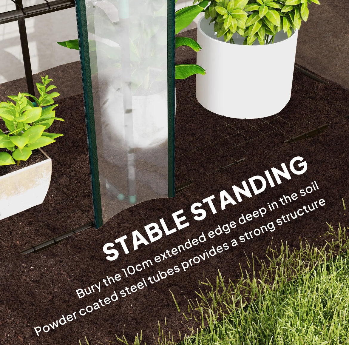 Nine-shelf greenhouse