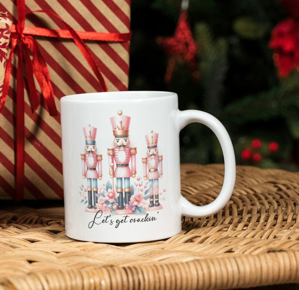 Pink Christmas mug - various designs