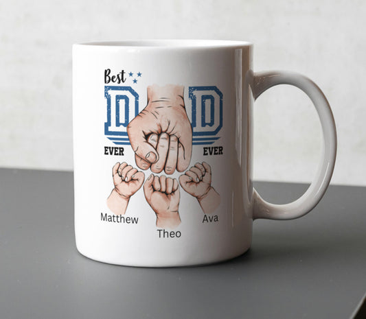 Dad fist pump mug