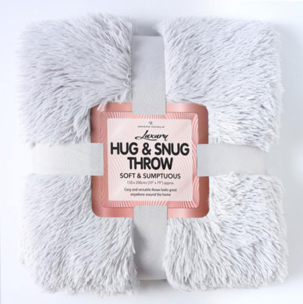 Hug and snuggle throw