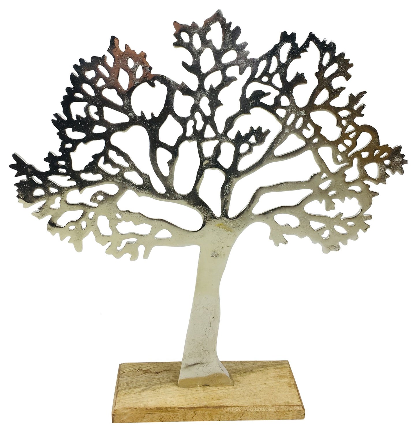 Large Silver Tree Ornament 42cm