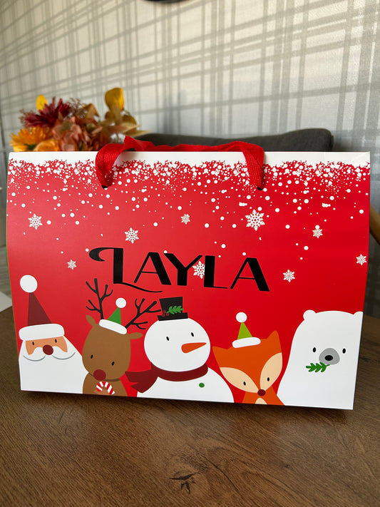 Personilised Christmas bag