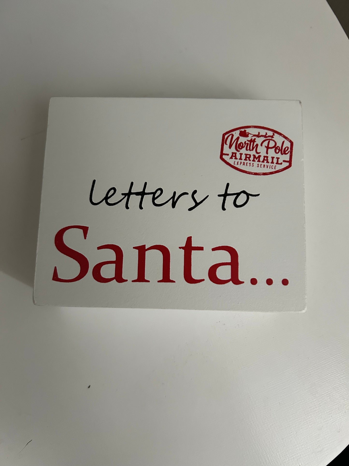 Letters to Santa mini box