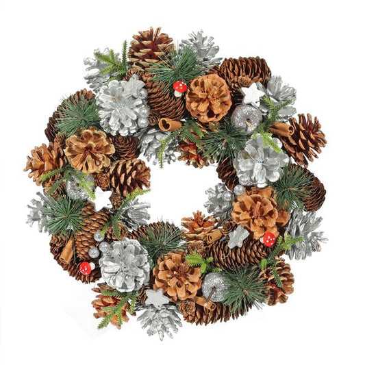 Star & Woodland Fruit Wreath (36cm)