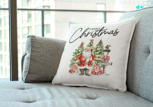 Merry Christmas cushion - Candy cane lane