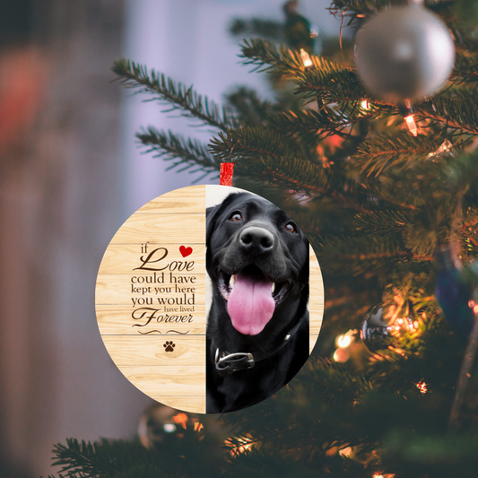 Pet remembrance hanging decoration