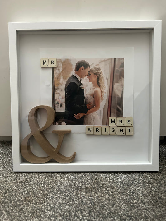 Personalised Wedding frame