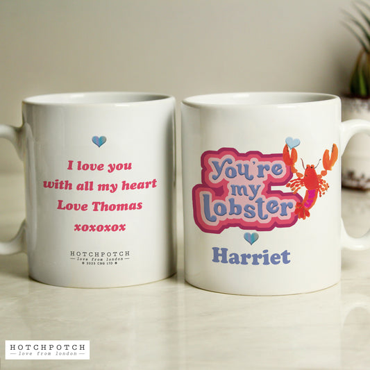 Personalised Hotchpotch You're My Lobster Mug