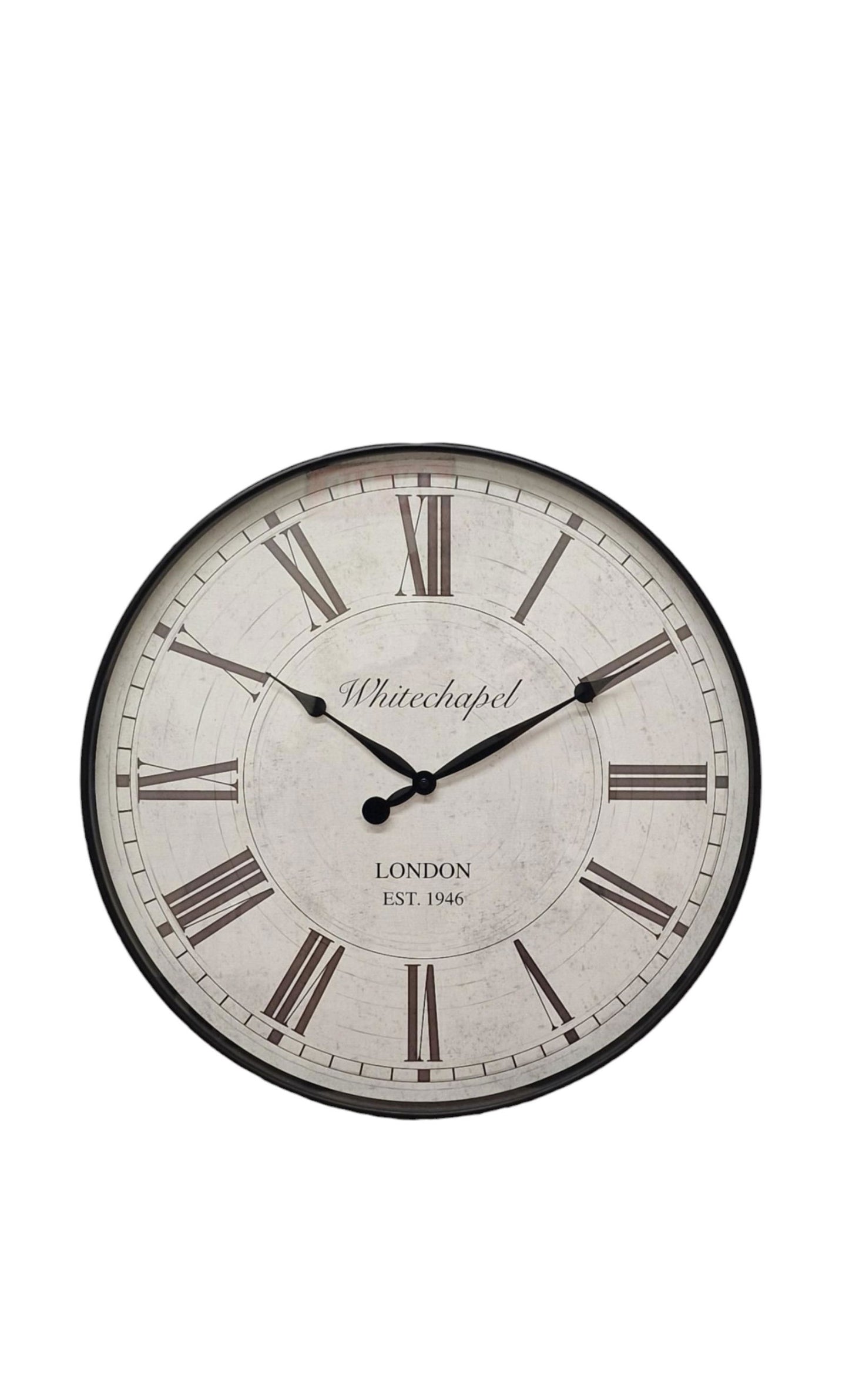 Roman Numerals Antique Style Wall Clock 50cm