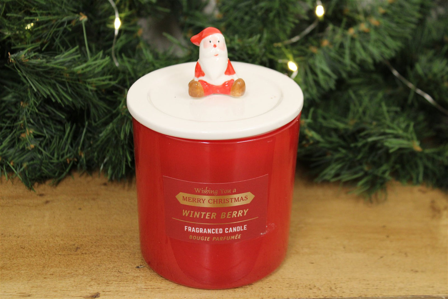 Father Christmas Character Candle-pot