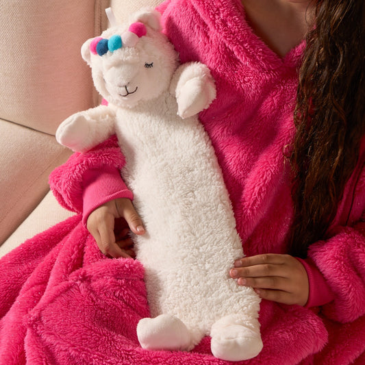 Warmies Llama Long Hot Water Bottle