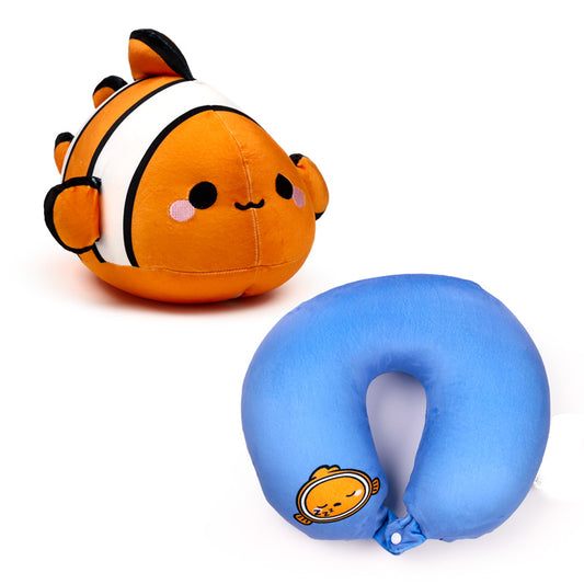 Clownfish travel pillow