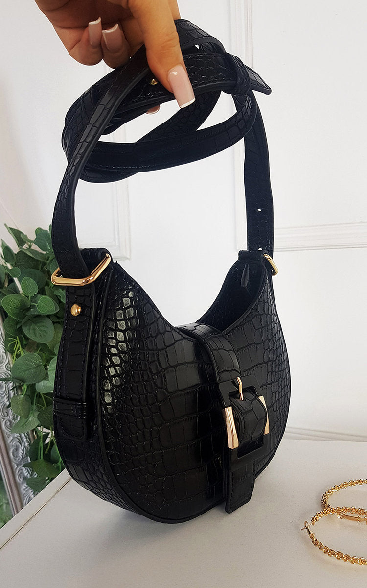 Buckle Cross Body Bag