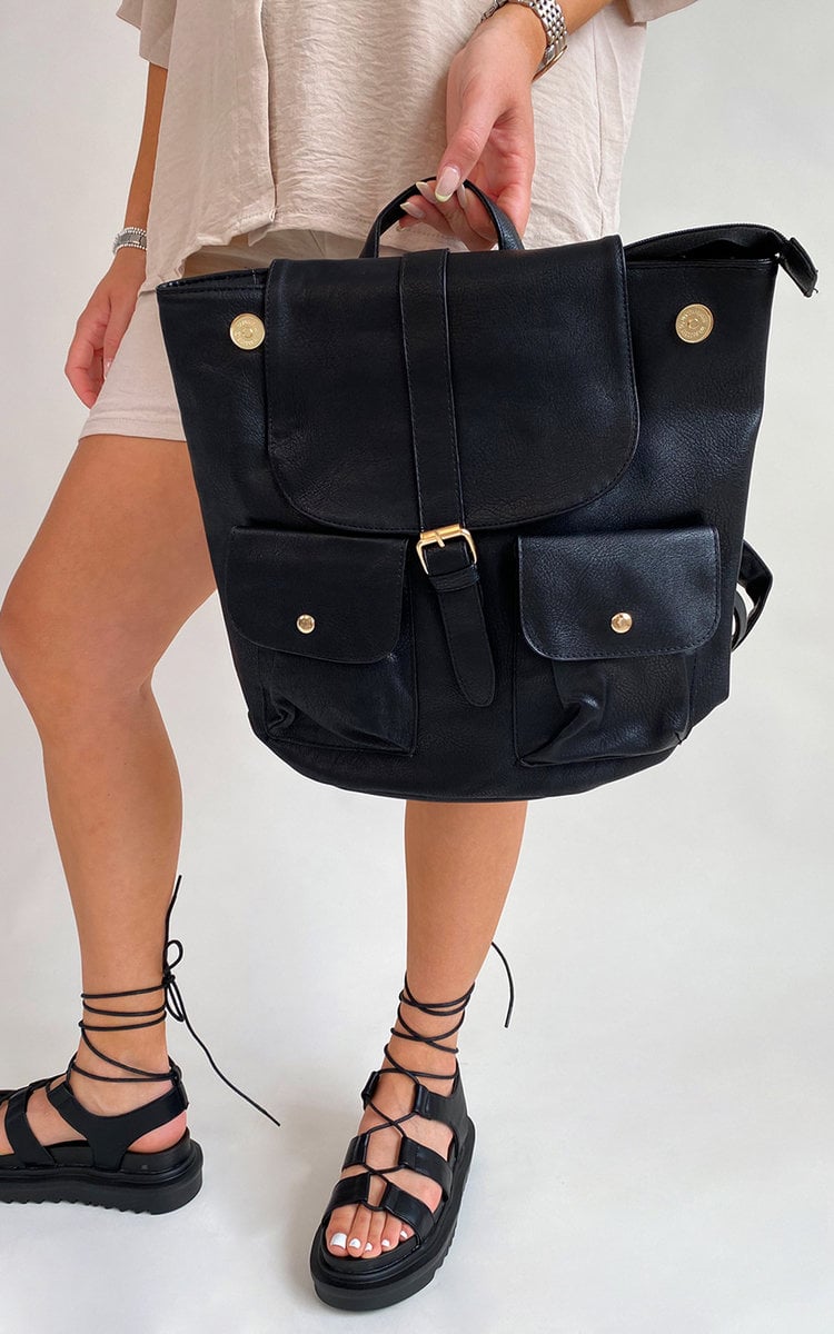 Faux Leather Handbag