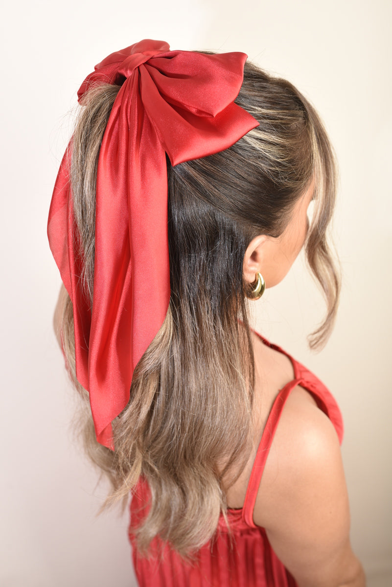 Elegant Big Bow Hair Clips