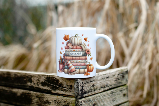 Just a girl who loves fall mug