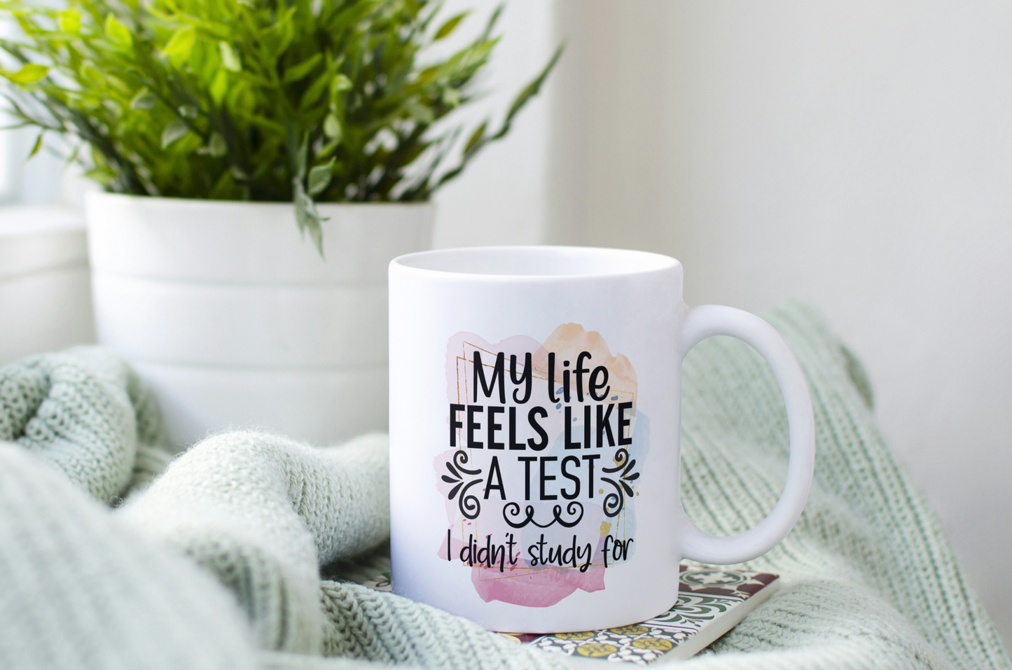 My life feels like a test mug