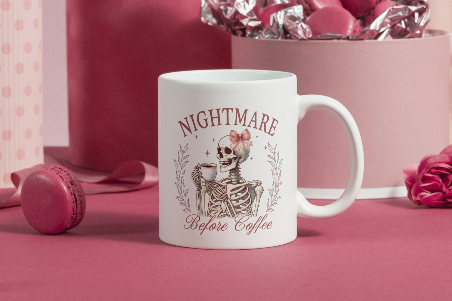 Nightmare before coffee mug