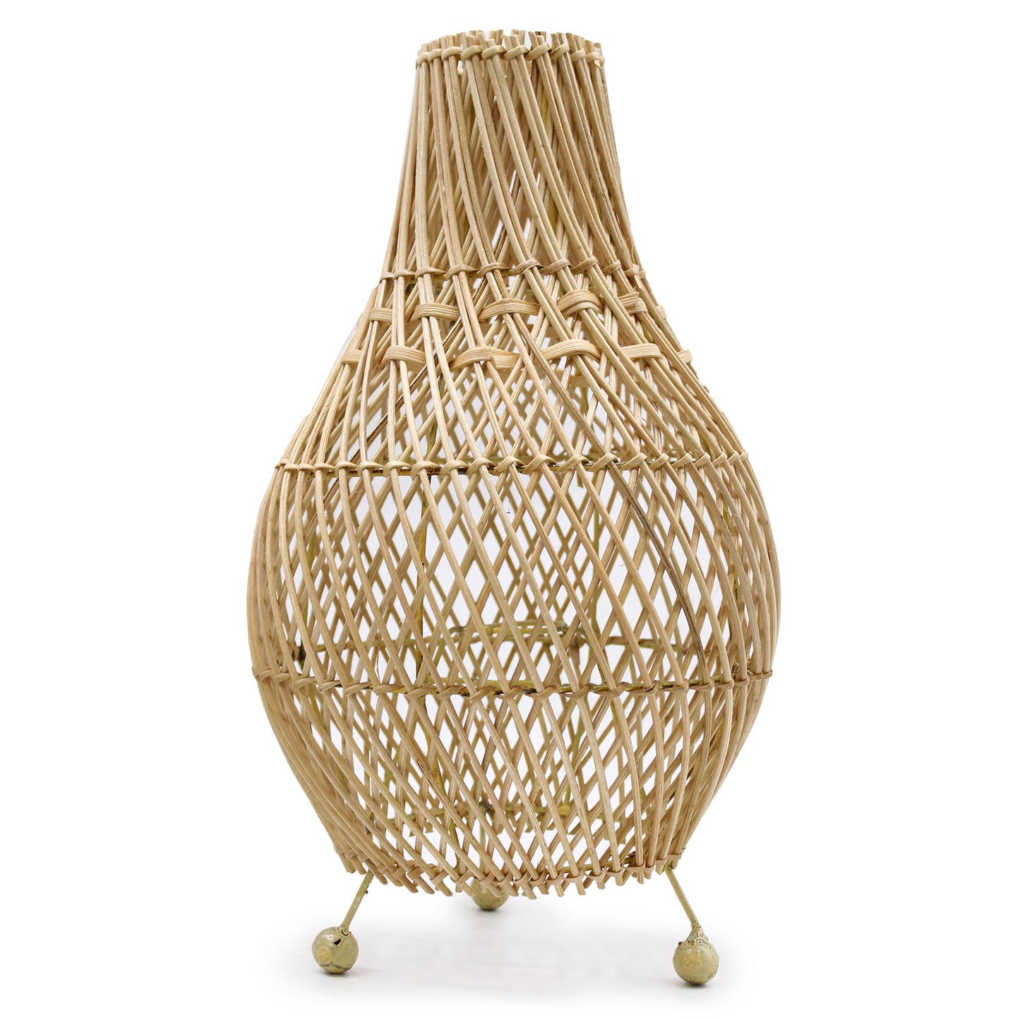 Rattan table lamp