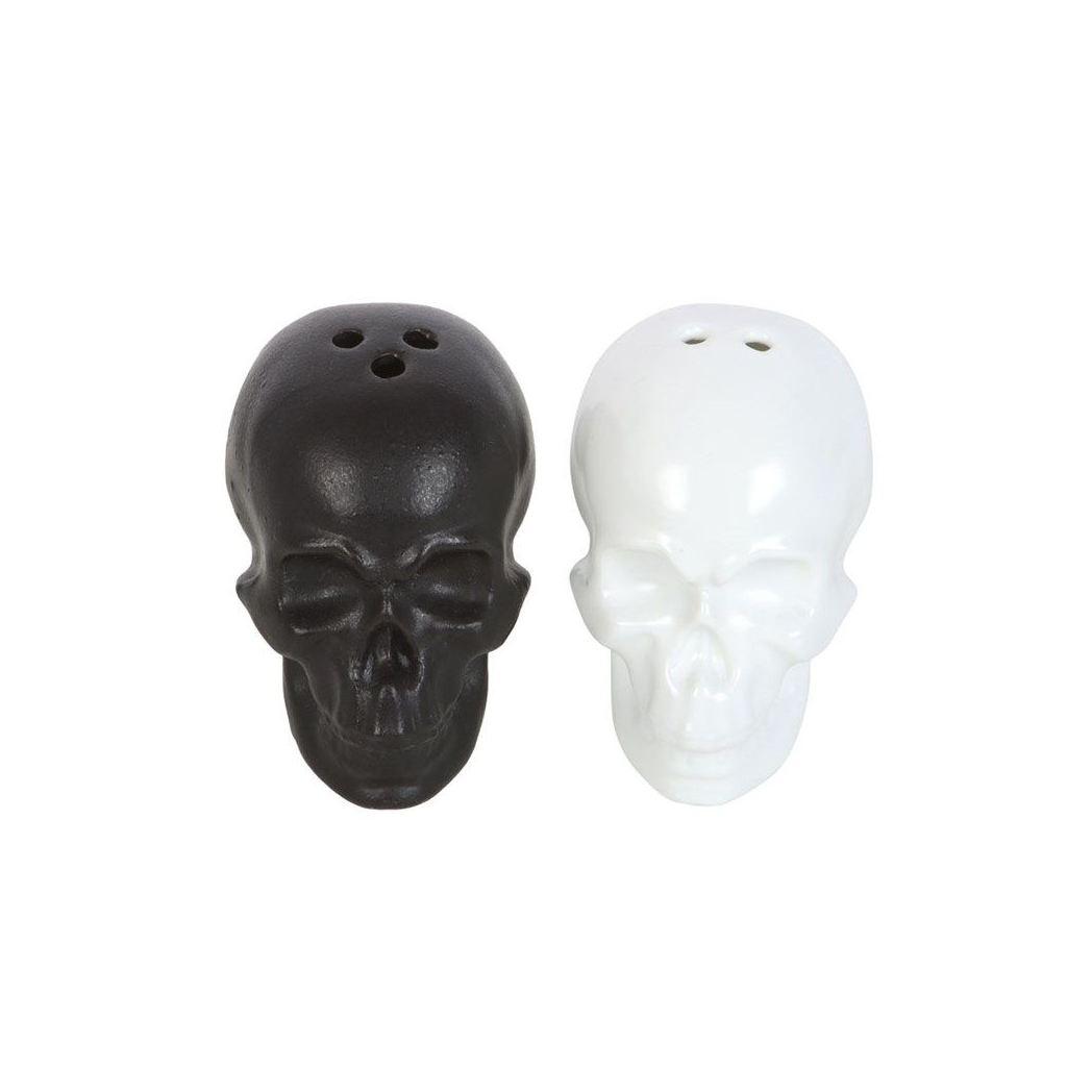 Skull Salt and Pepper Shakers