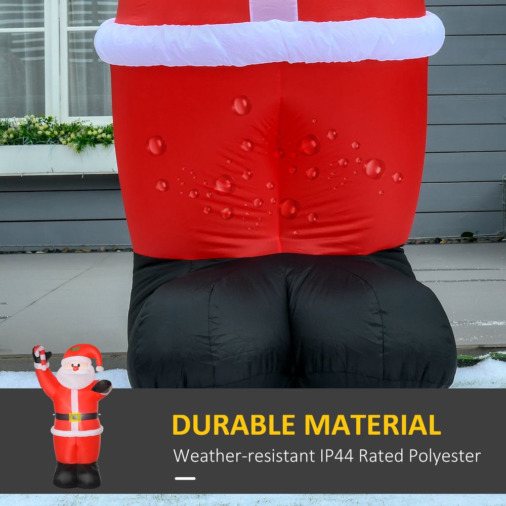 Inflatable Christmas Santa Claus Air Blown Decoration Yard