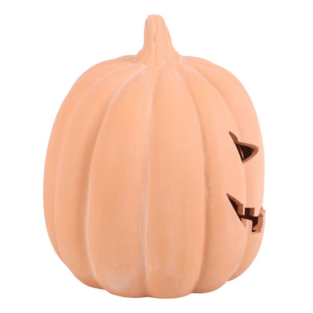 22cm Terracotta Pumpkin Ornament