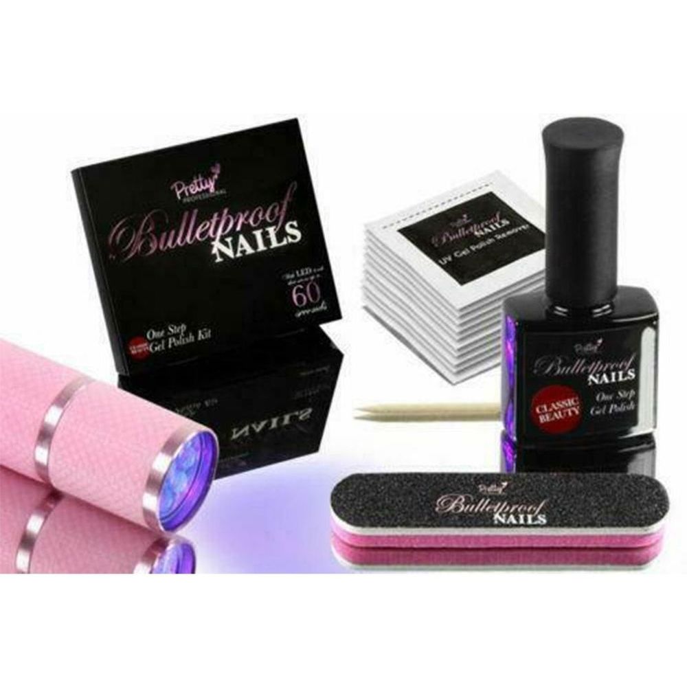 Pretty Professional Bulletproof Nails Gel Polish Kit Timeless