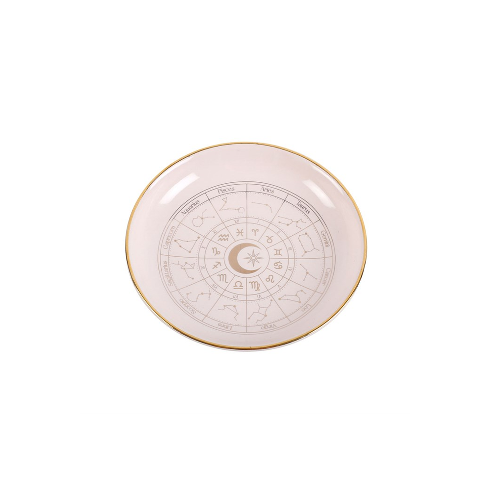 Off White Astrology Wheel Trinket Dish