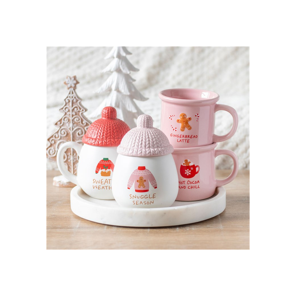 Sweater Weather Lidded Mug