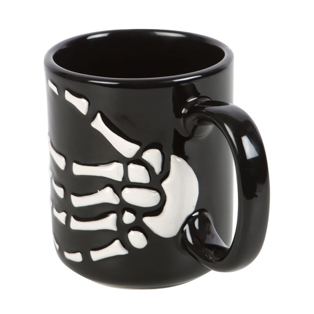 Skeleton Hand Mug