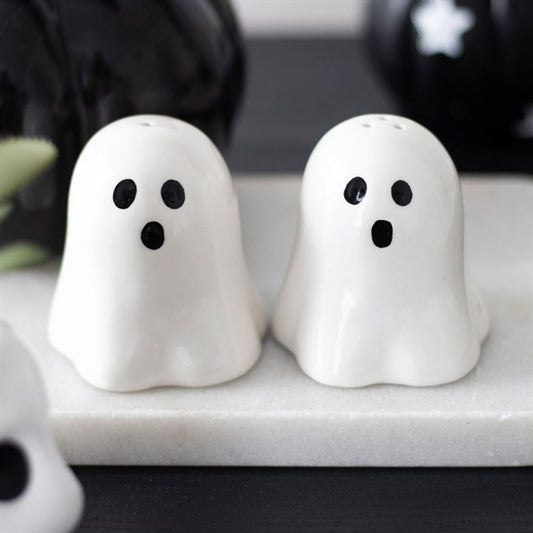 Ghost Salt and Pepper Shakers