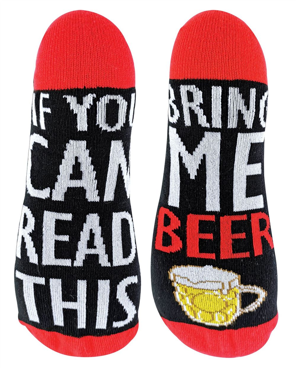 If you can read this bring me... socks