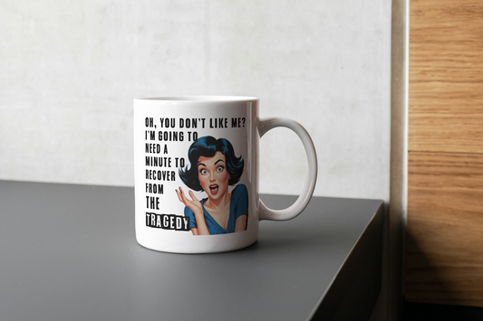 Sarcasm pin up mug
